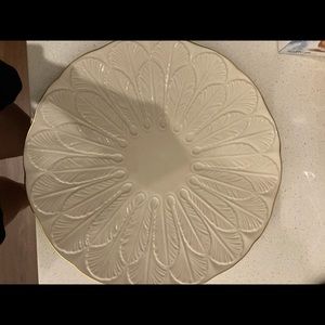 Lenox accent platter